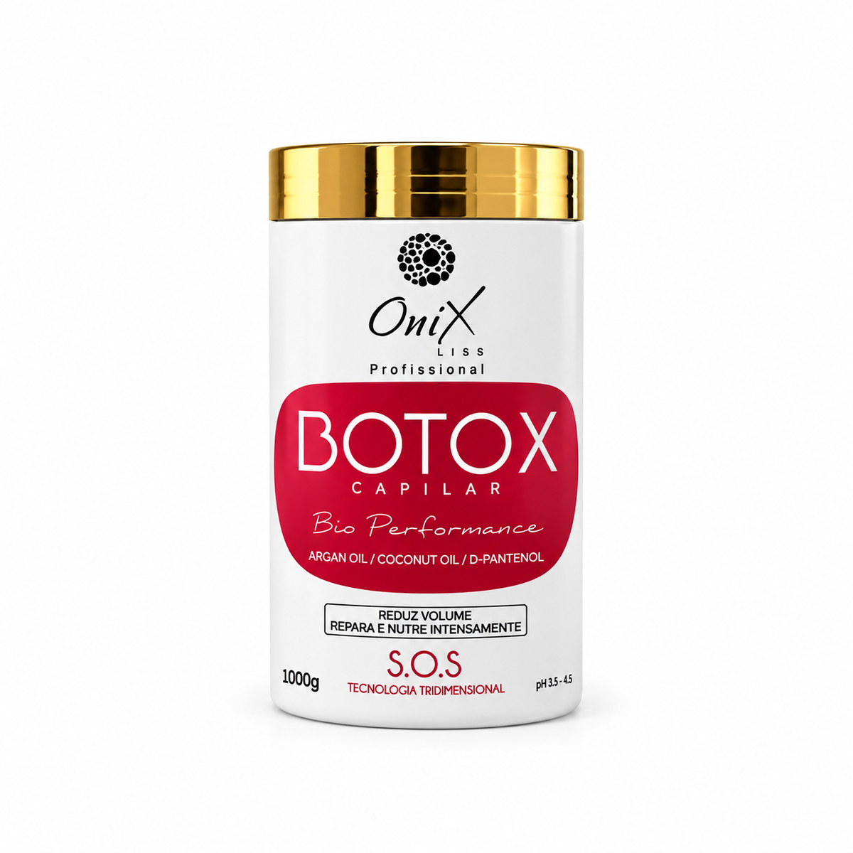 Botox Onix Liss Bio Performance sans formol 1 kg – soin capillaire lissant professionnel