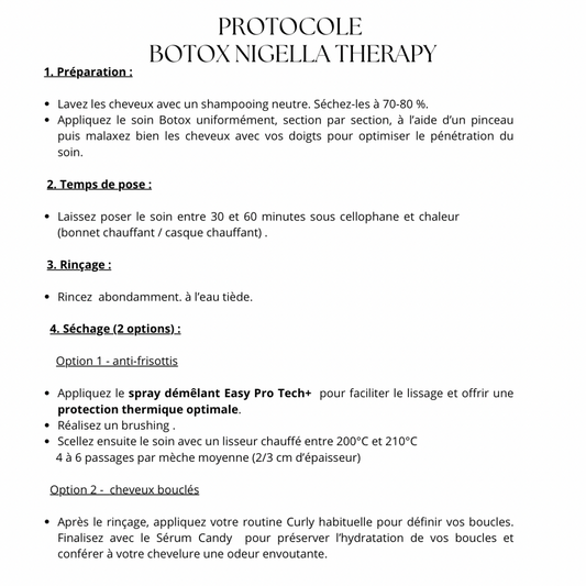 Mode d'emploi botox non lissant professionnel temps de pose et application