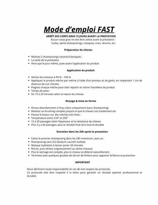 Lissage Fast & Botox Indien - MEILLEUR LISSAGE