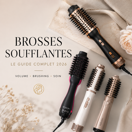 Meilleures brosses soufflantes 2026 pour brushing volume cheveux longs et anti-frisottis