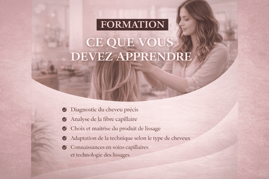 Formation lissage et soins capillaires : comprendre, maîtriser et sécuriser les techniques professionnelles - MEILLEUR LISSAGE