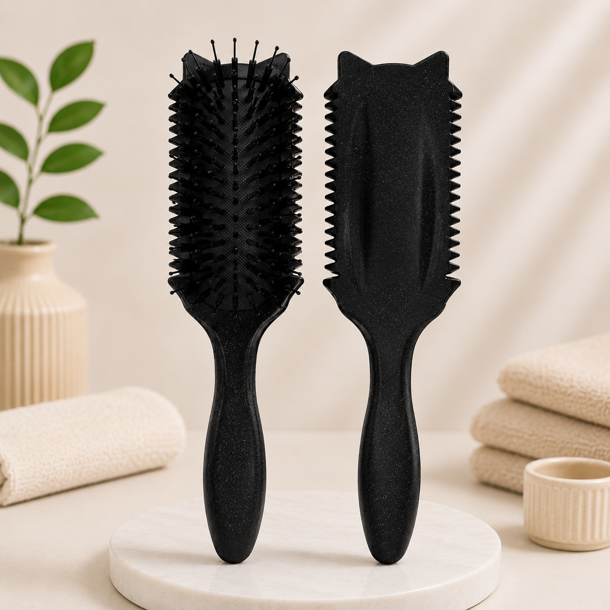 Brosse Définition Boucles Professionnelle – Anti-Frisottis pour Cheveux Bouclés, Frisés et Crépus