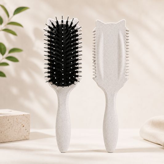 Brosse cheveux bouclés professionnelle - définition des boucles, démêlage sans casse et réduction des frisottis