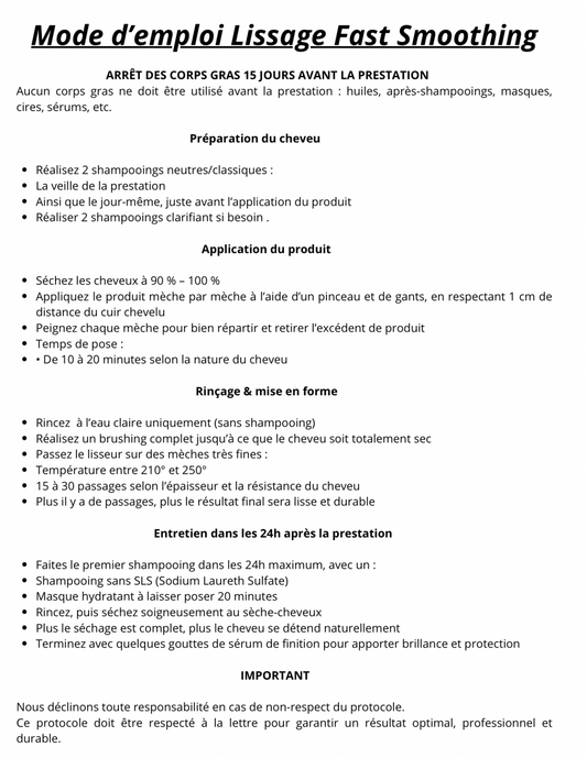 Lissage Fast & Botox Indien - MEILLEUR LISSAGE