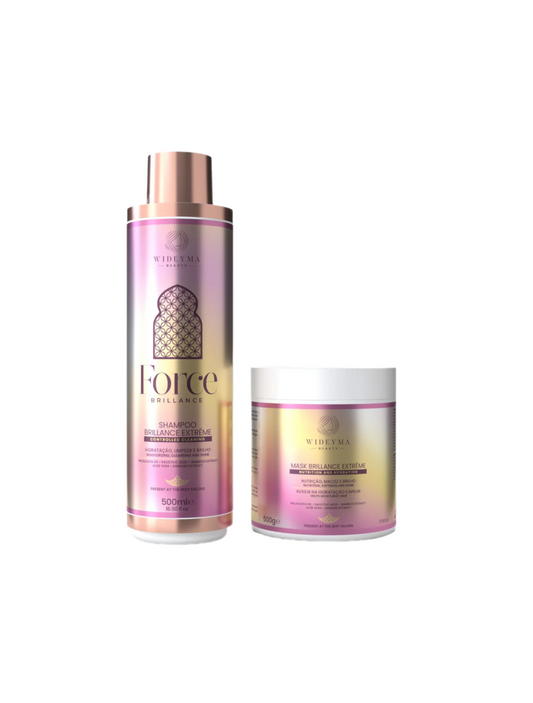 Shampoing & Masque   Brillance Extrême Wideyma