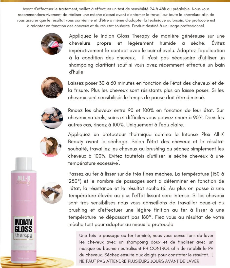 Lissage Indien - Indian Gloss All - K Beauty - MEILLEUR LISSAGE