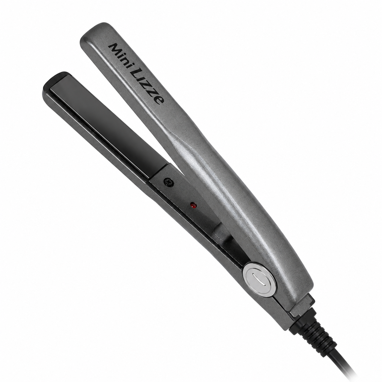 Mini lisseur professionnel compact pour retouches, racines, frange et cheveux courts – Lisseur de voyage haute précision Lizze – plaques en titane – Meilleur Lissage